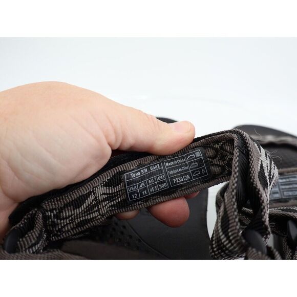 Teva Women's Hurricane IV Sandal Size 12 Strappy Adjustable Sport Outdoor Black - Picture 9 of 10